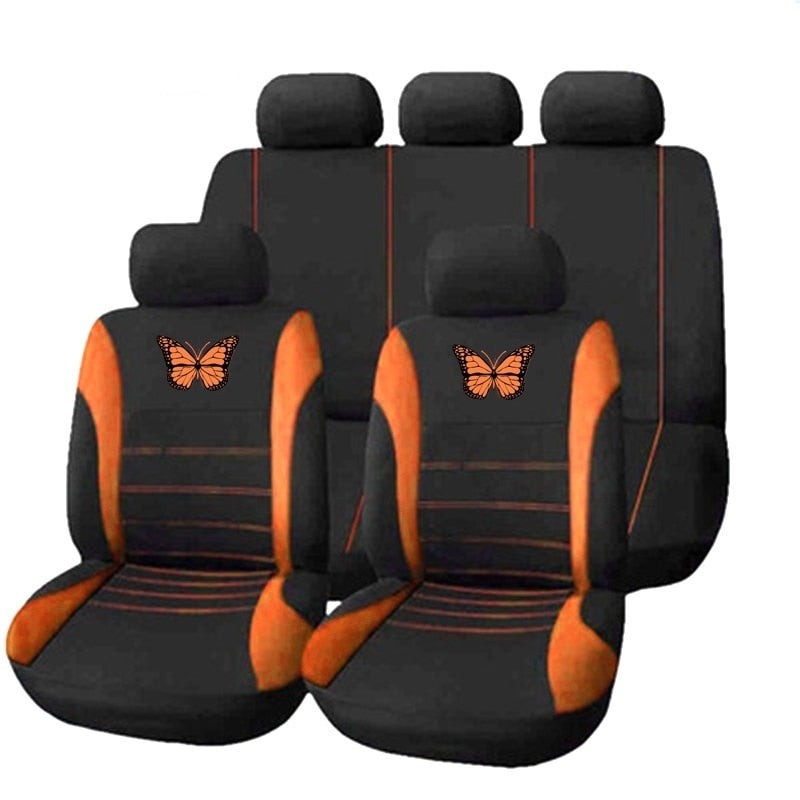 Seat cover set